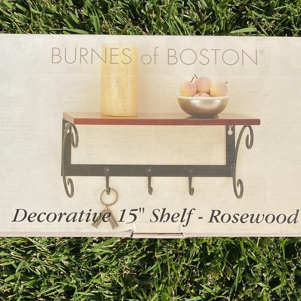 NEW Burnes of Boston Decorative Shelf
